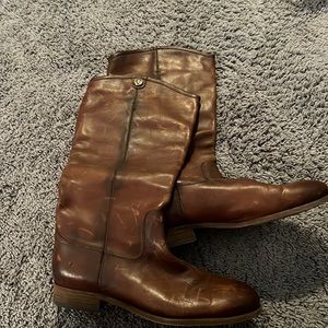 Wms Frye Melissa Tall Boots Sz 9